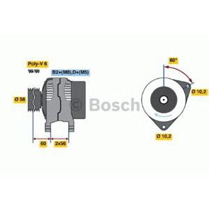 алтернатор BOSCH 0 124 515 049