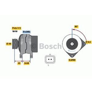 алтернатор BOSCH 0 986 045 101 