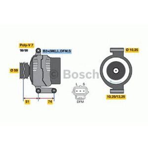 алтернатор BOSCH 0 986 045 370