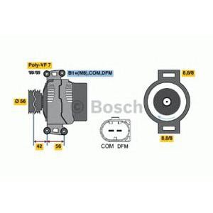 алтернатор BOSCH 0 986 045 380