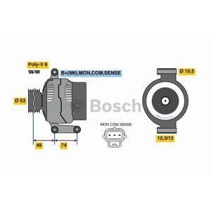 алтернатор BOSCH 0 986 049 460
