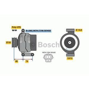 алтернатор BOSCH 0 986 049 520
