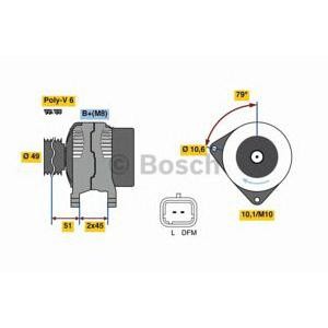 алтернатор BOSCH 0 986 049 560