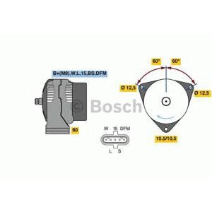 алтернатор BOSCH 0 986 049 820