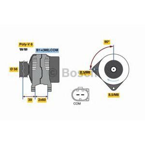 алтернатор BOSCH 0 986 080 090 