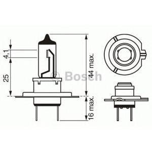 крушка за дълги светлини BOSCH 1 987 302 078