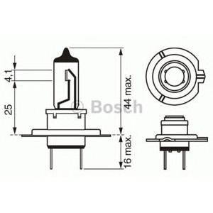 крушка за дълги светлини BOSCH 1 987 302 075 