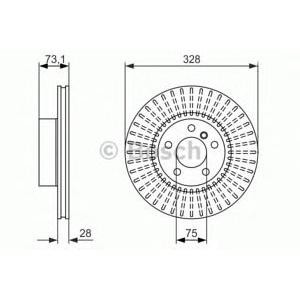 спирачен диск BOSCH 0 986 479 771