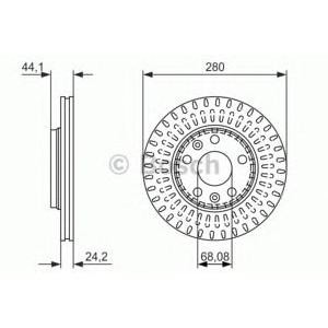 спирачен диск BOSCH 0 986 479 777