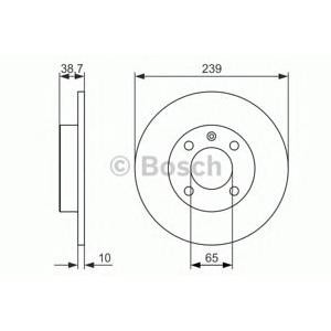 спирачен диск BOSCH 0 986 479 824