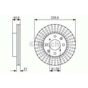 спирачен диск BOSCH 0 986 479 832
