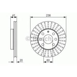 спирачен диск BOSCH 0 986 479 840