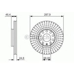 спирачен диск BOSCH 0 986 479 877