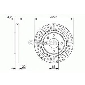 спирачен диск BOSCH 0 986 479 890 
