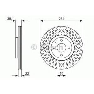 спирачен диск BOSCH 0 986 479 907