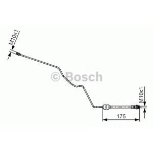 спирачен маркуч BOSCH 1 987 481 419 