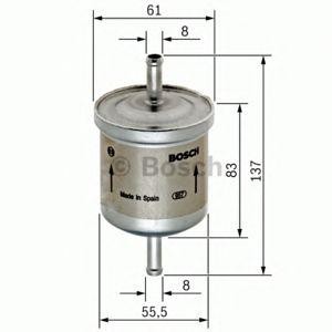 горивен филтър BOSCH 0 450 905 287