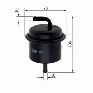 горивен филтър BOSCH 0 450 905 986