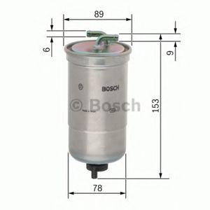 горивен филтър BOSCH 0 450 906 172