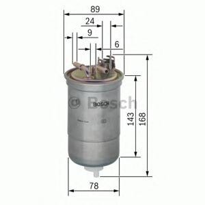 горивен филтър BOSCH 0 450 906 274