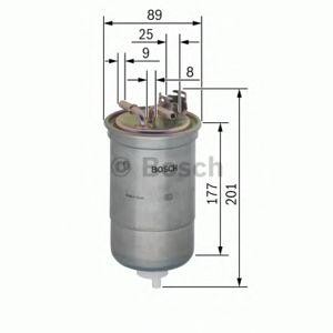 горивен филтър BOSCH 0 450 906 295