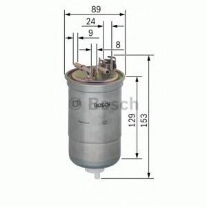 горивен филтър BOSCH 0 450 906 334