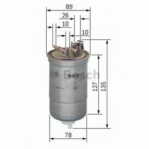 горивен филтър BOSCH 0 450 906 429 