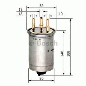 горивен филтър BOSCH 0 450 906 508