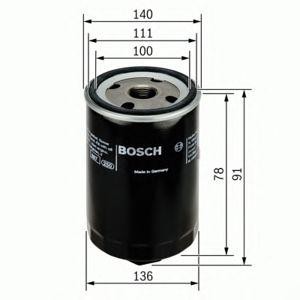 маслен филтър BOSCH 0 451 103 368 