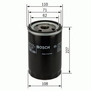маслен филтър BOSCH 0 451 301 156