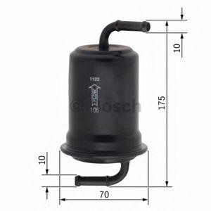 горивен филтър BOSCH 0 986 450 108 