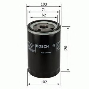 маслен филтър BOSCH 0 986 452 042 