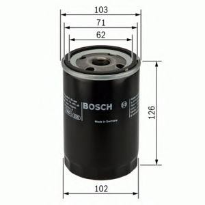 маслен филтър BOSCH 0 986 452 066