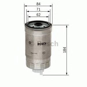 горивен филтър BOSCH 1 457 434 187 