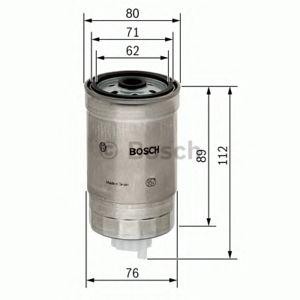 горивен филтър BOSCH 1 457 434 291 