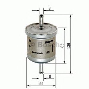 горивен филтър BOSCH F 026 402 001