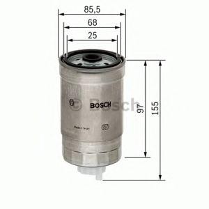 горивен филтър BOSCH F 026 402 048 