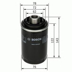 маслен филтър BOSCH F 026 407 080 
