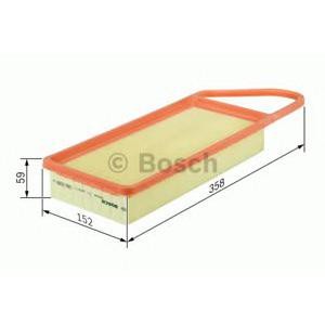 въздушен филтър BOSCH 1 457 433 591 