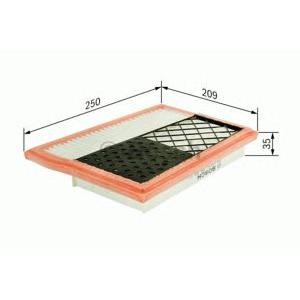 въздушен филтър BOSCH F 026 400 215