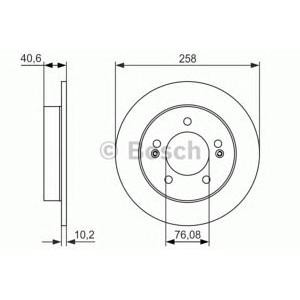 спирачен диск BOSCH 0 986 479 059