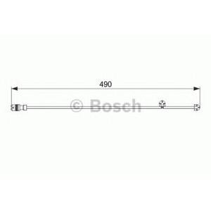 датчик, износване на накладки BOSCH 1 987 474 560