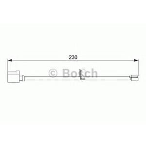 датчик, износване на накладки BOSCH 1 987 474 569 