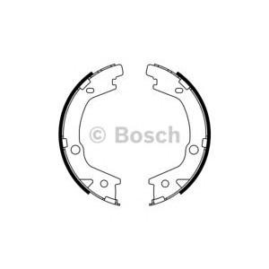 комплект спирачна челюст; комплект спирачна челюст, ръчна спирачка BOSCH 0 986 487 770