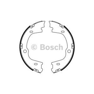 комплект спирачна челюст, ръчна спирачка BOSCH 0 986 487 778 
