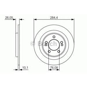 спирачен диск BOSCH 0 986 479 A47
