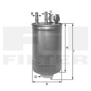 горивен филтър FIL FILTER ZP 8078 FMBM 