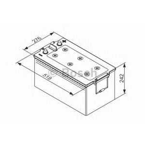 акумулатор BOSCH 0 092 TE0 800 