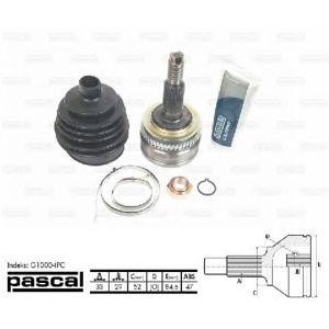 каре комплект, полуоска PASCAL G10004PC 