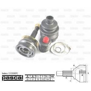 каре комплект, полуоска PASCAL G10008PC 